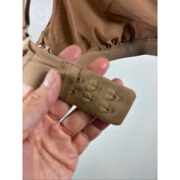 SKIMS NWT Bralette Triangle in Sienna Size S - Picture 6 of 8